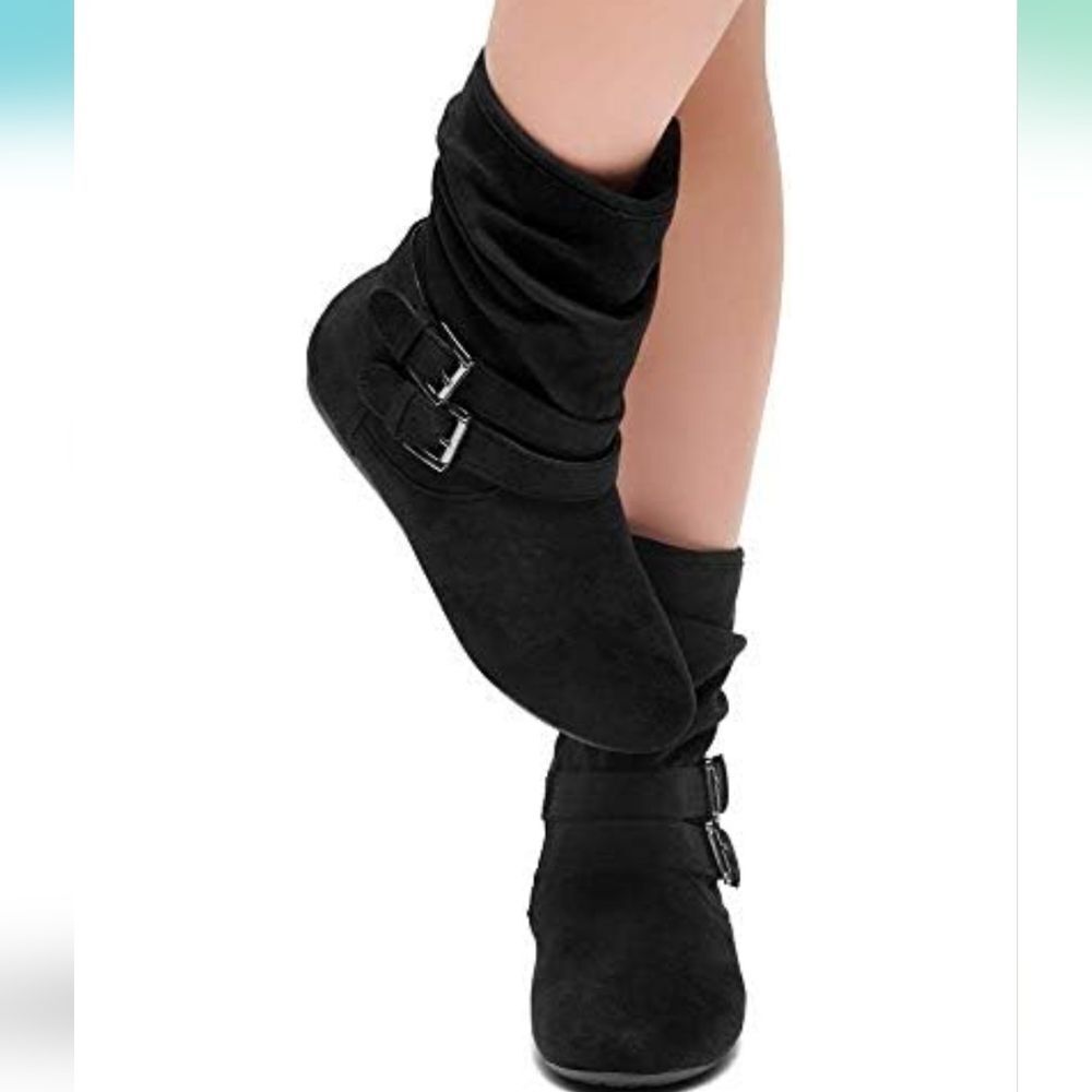 BRAND NEW HERSTYLE LINDELL FLAT HEEL CALF SIDE ZIPPER SLOUCH ANKLE BOOTIES - Picture 15 of 16